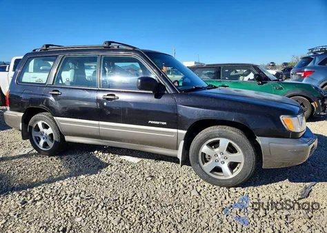 2000 Subaru Forester S z USA, uszkodzony, nr VIN JF1SF6557YH705847